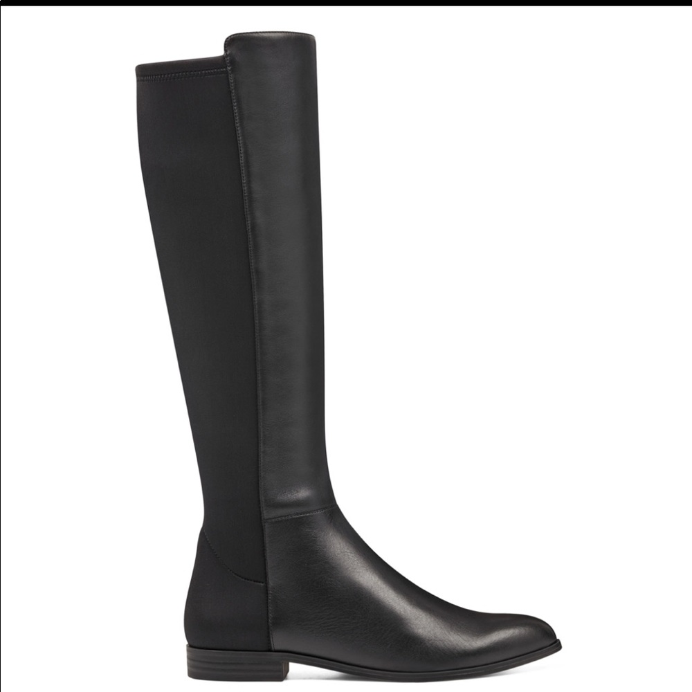 Nine West Black Combat & Moto Boots